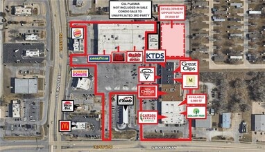 4828-4830 S Broadway Ave, Wichita, KS - AERIAL  map view - Image1