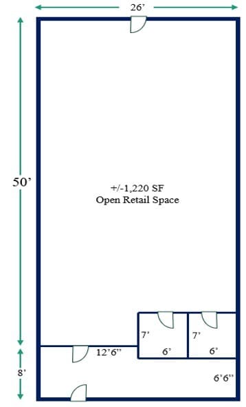 3390-3396 Boiling Springs Rd, Boiling Springs, SC for lease Floor Plan- Image 1 of 1