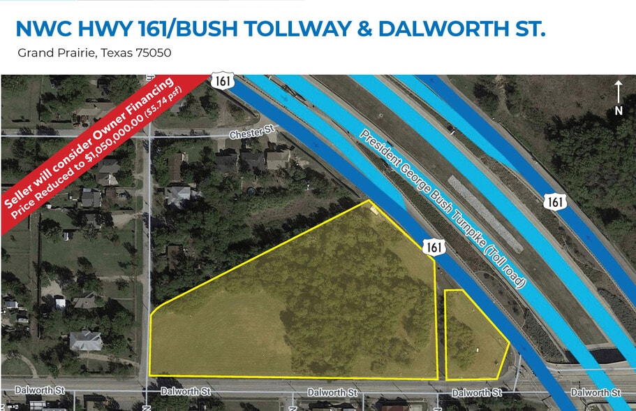 NWC Hwy 161 & Dalworth St, Grand Prairie, TX for sale - Building Photo - Image 1 of 1