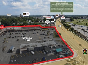 668 Ridge Rd W, Rochester, NY - AERIAL  map view