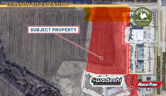 NWC of 121 & Independence Pky, Frisco, TX for sale Primary Photo- Image 1 of 1