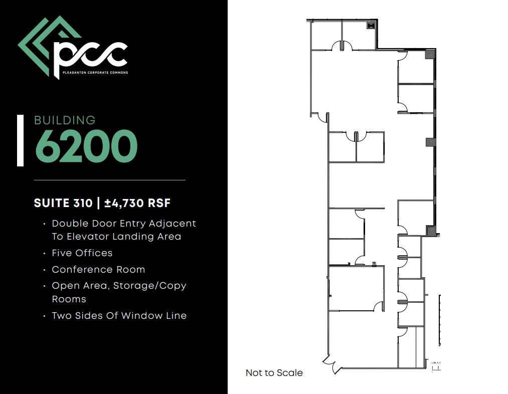 6210 Stoneridge Mall Rd, Pleasanton, CA for lease Floor Plan- Image 1 of 1