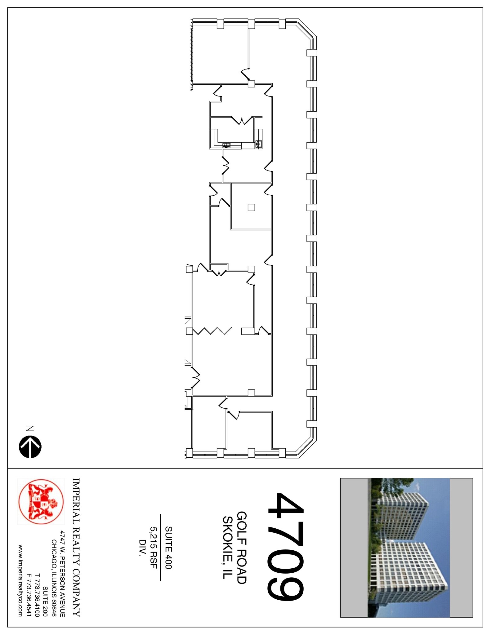 4709-4711 Golf Rd, Skokie, IL for lease Site Plan- Image 1 of 12