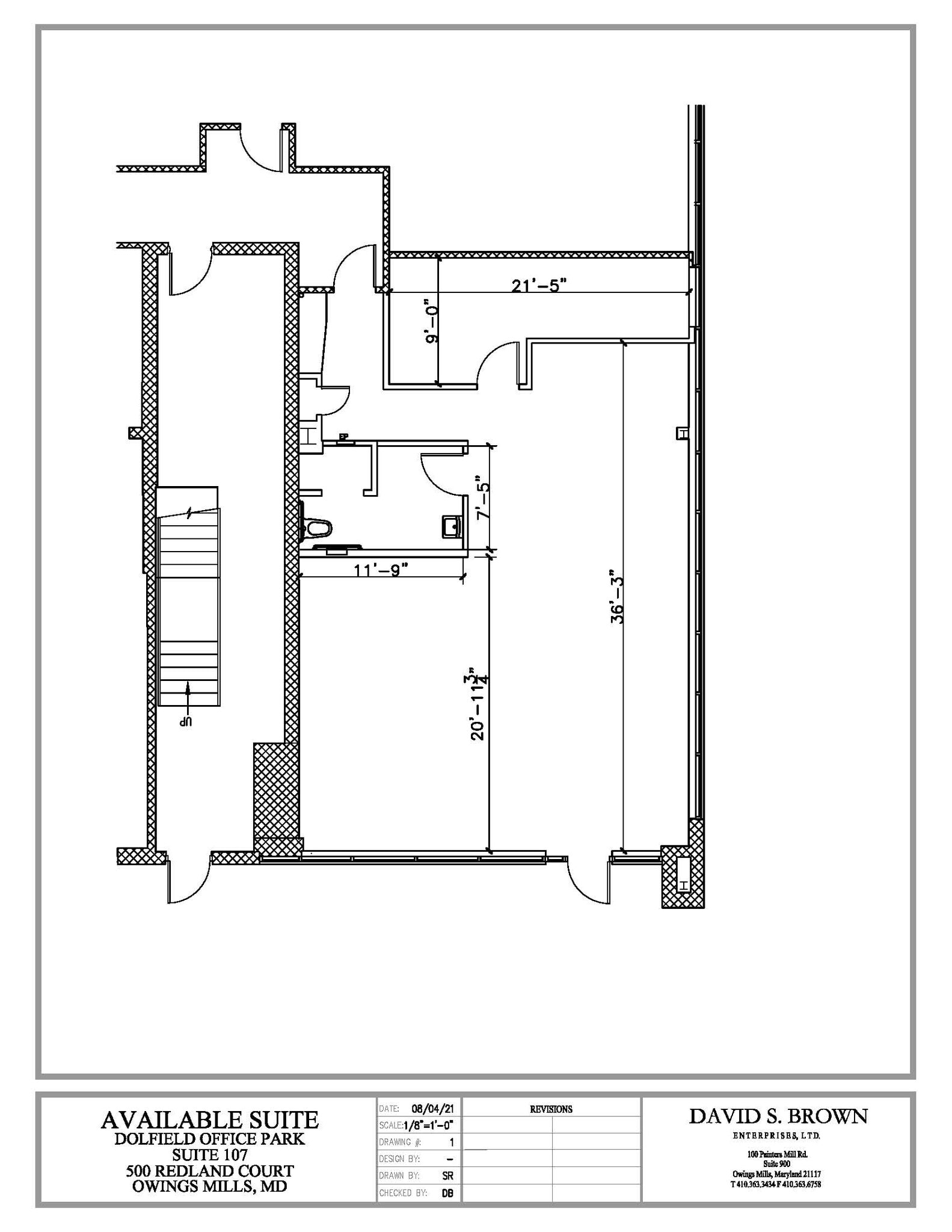 300 Redland Ct, Owings Mills, MD for lease Floor Plan- Image 1 of 1