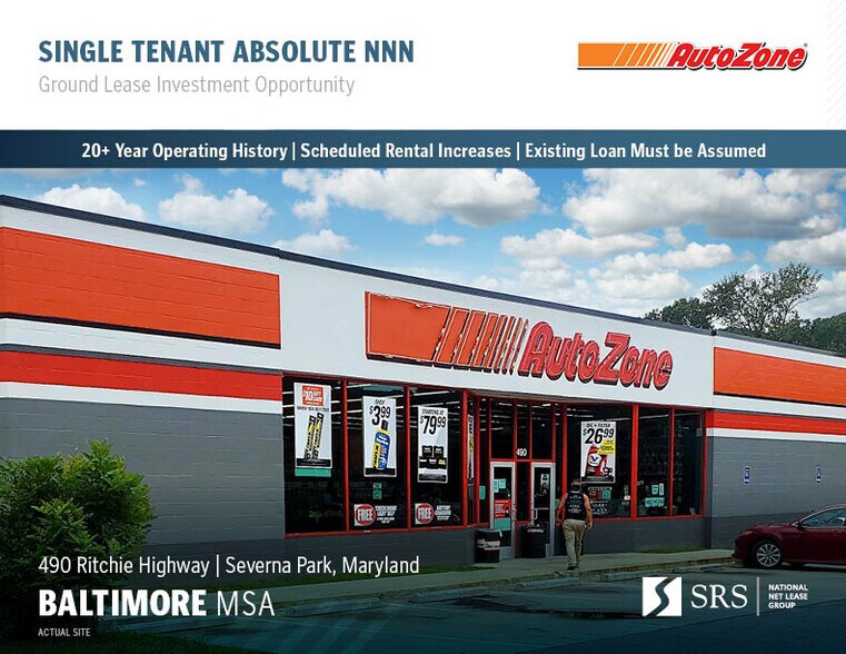 490 Ritchie Hwy, Severna Park, MD for sale - Building Photo - Image 1 of 1