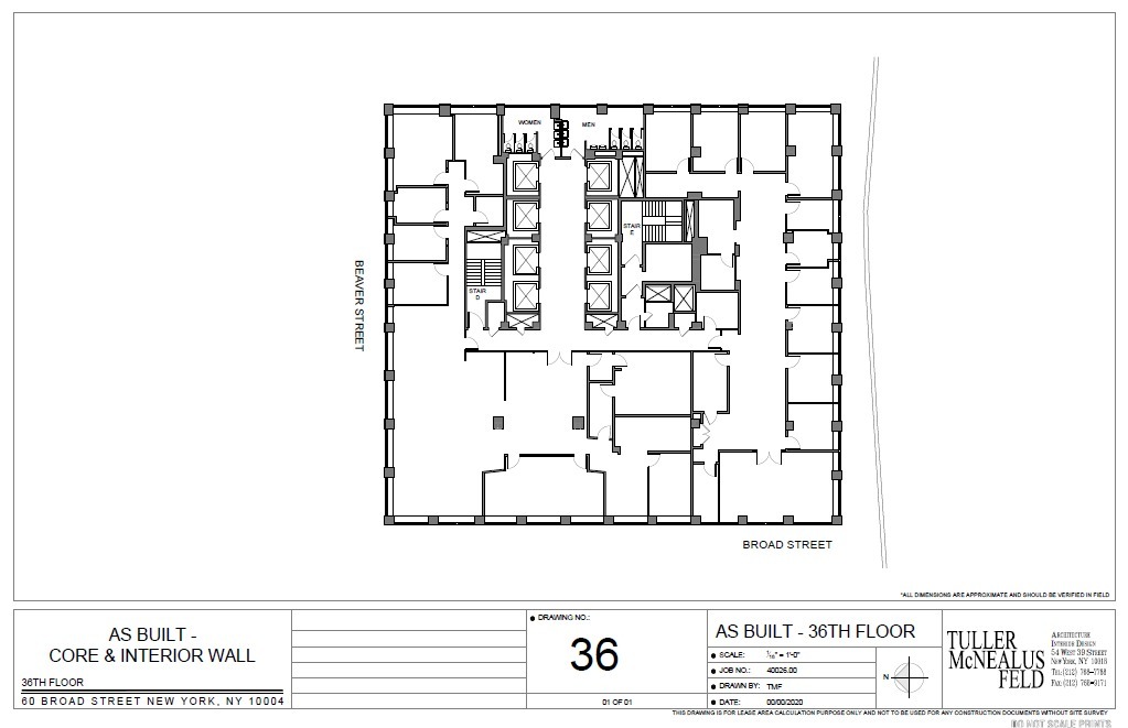 60 Broad St, New York, NY for lease Floor Plan- Image 1 of 5