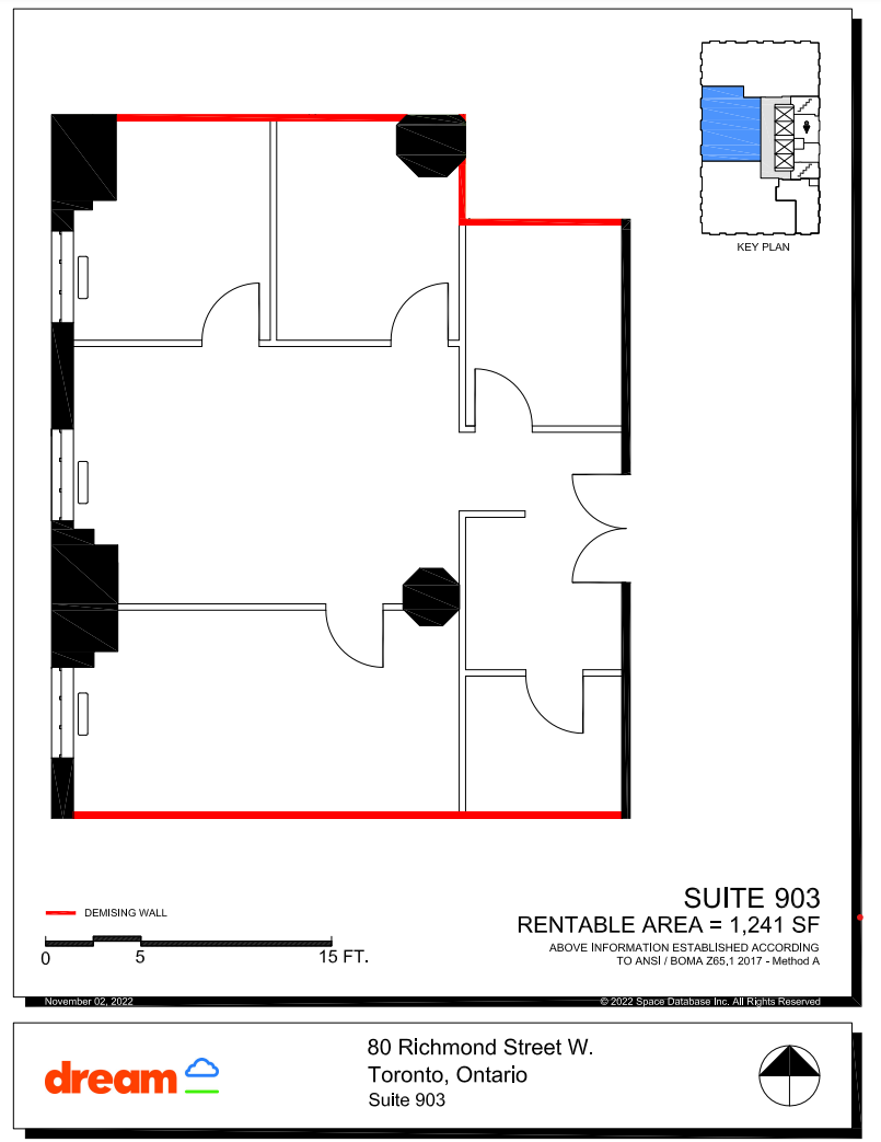 78-80 Richmond St W, Toronto, ON for lease Floor Plan- Image 1 of 1