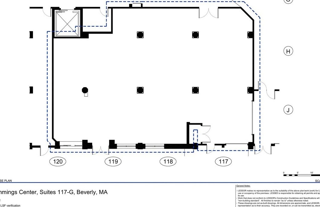 100 Cummings Ctr, Beverly, MA for lease Floor Plan- Image 1 of 1