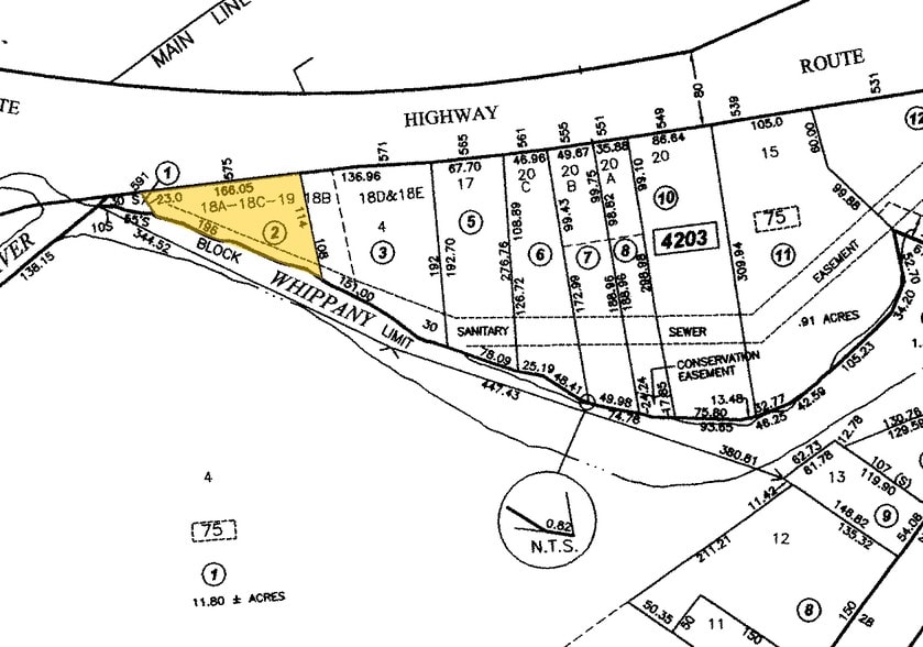 575 State Route 10, Whippany, NJ for lease - Plat Map - Image 2 of 35