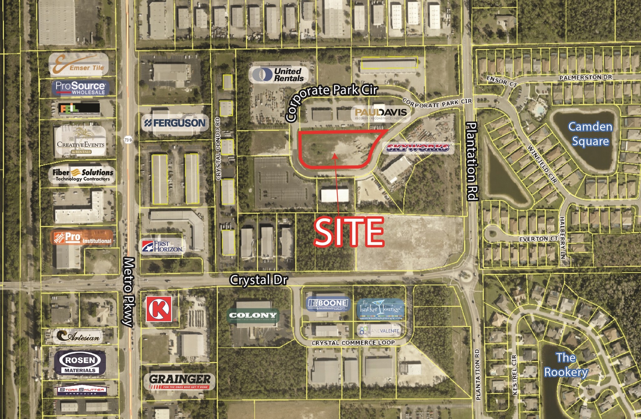 6551 Corporate Park Cir, Fort Myers, FL for sale Aerial- Image 1 of 1