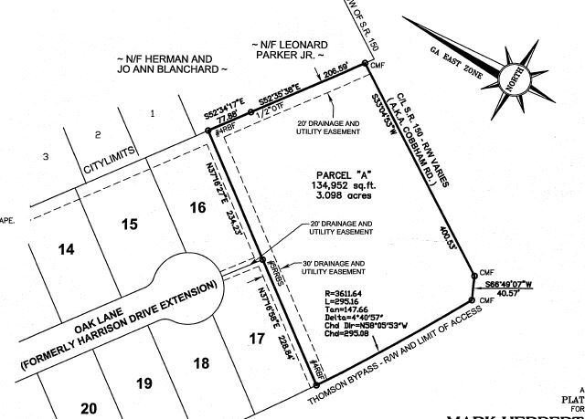 Cobbham Rd, Thomson, GA for sale Primary Photo- Image 1 of 1