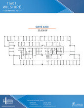 11601 Wilshire Blvd, Los Angeles, CA for lease Floor Plan- Image 1 of 9