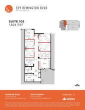 329 Remington Blvd, Bolingbrook, IL for lease Floor Plan- Image 1 of 1