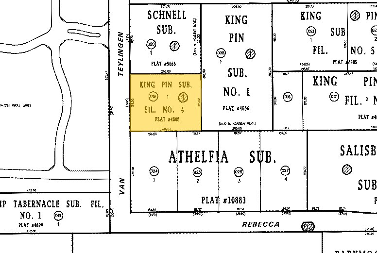 3415 Van Teylingen Dr, Colorado Springs, CO for sale - Plat Map - Image 1 of 1