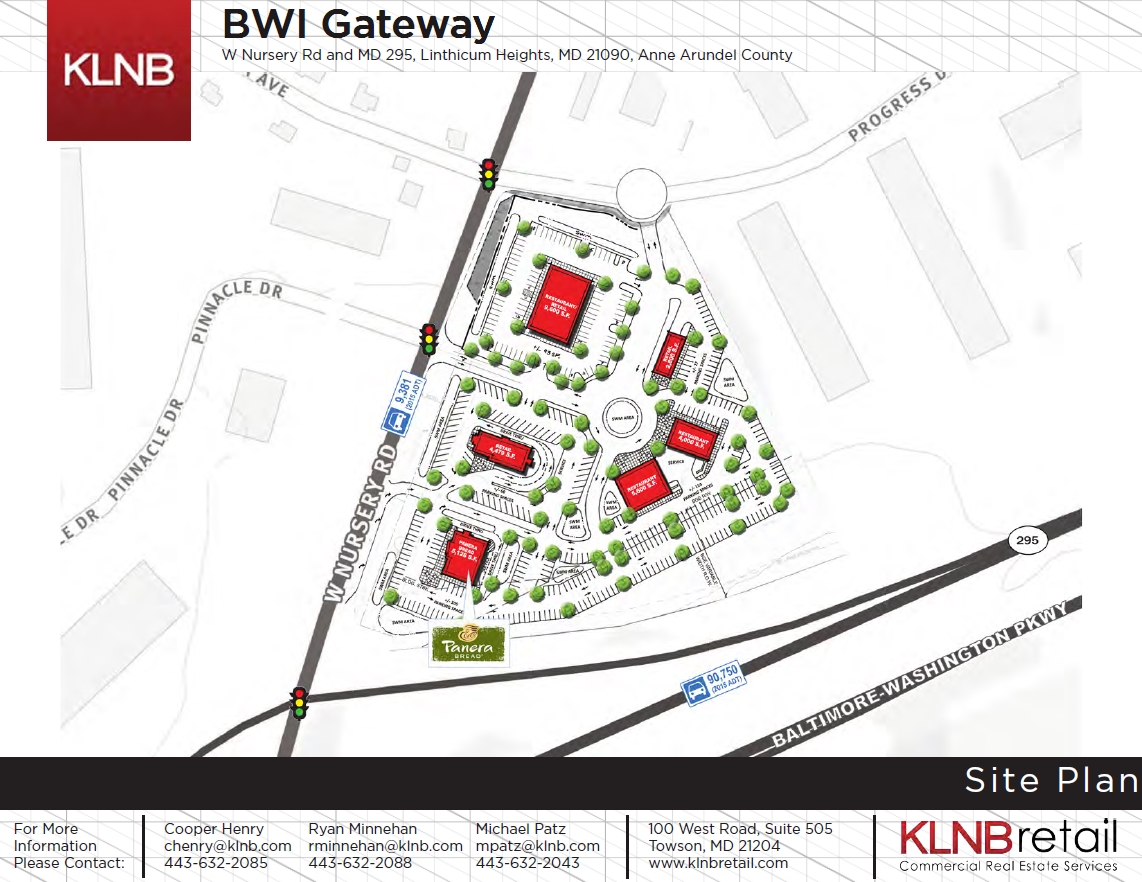 W Nursery Rd, Linthicum Heights, MD for lease Site Plan- Image 1 of 1