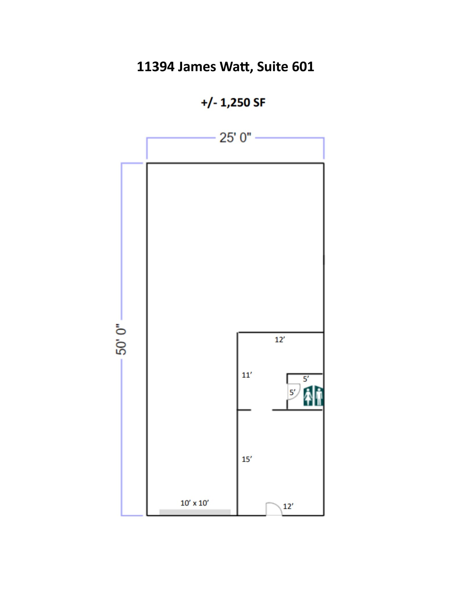 11394 James Watt Dr, El Paso, TX for lease Site Plan- Image 1 of 1