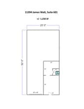 11394 James Watt Dr, El Paso, TX for lease Site Plan- Image 1 of 1