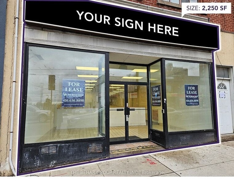 1848 Eglinton Ave, Toronto, ON for lease - Building Photo - Image 1 of 6