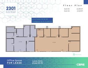 2301 W Dunlap Ave, Phoenix, AZ for lease Floor Plan- Image 1 of 1