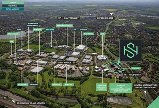 1 Seebeck Pl, Milton Keynes, BKM - aerial  map view