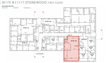 W175N11081 Stonewood Dr, Germantown, WI for lease Floor Plan- Image 1 of 1