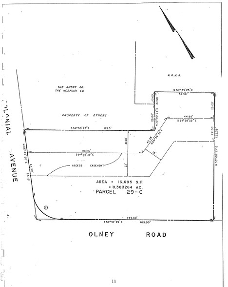 400 W Olney Rd, Norfolk, VA for lease - Plat Map - Image 3 of 4