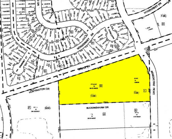 2785 Maple Ave, Lisle, IL for lease - Plat Map - Image 2 of 11