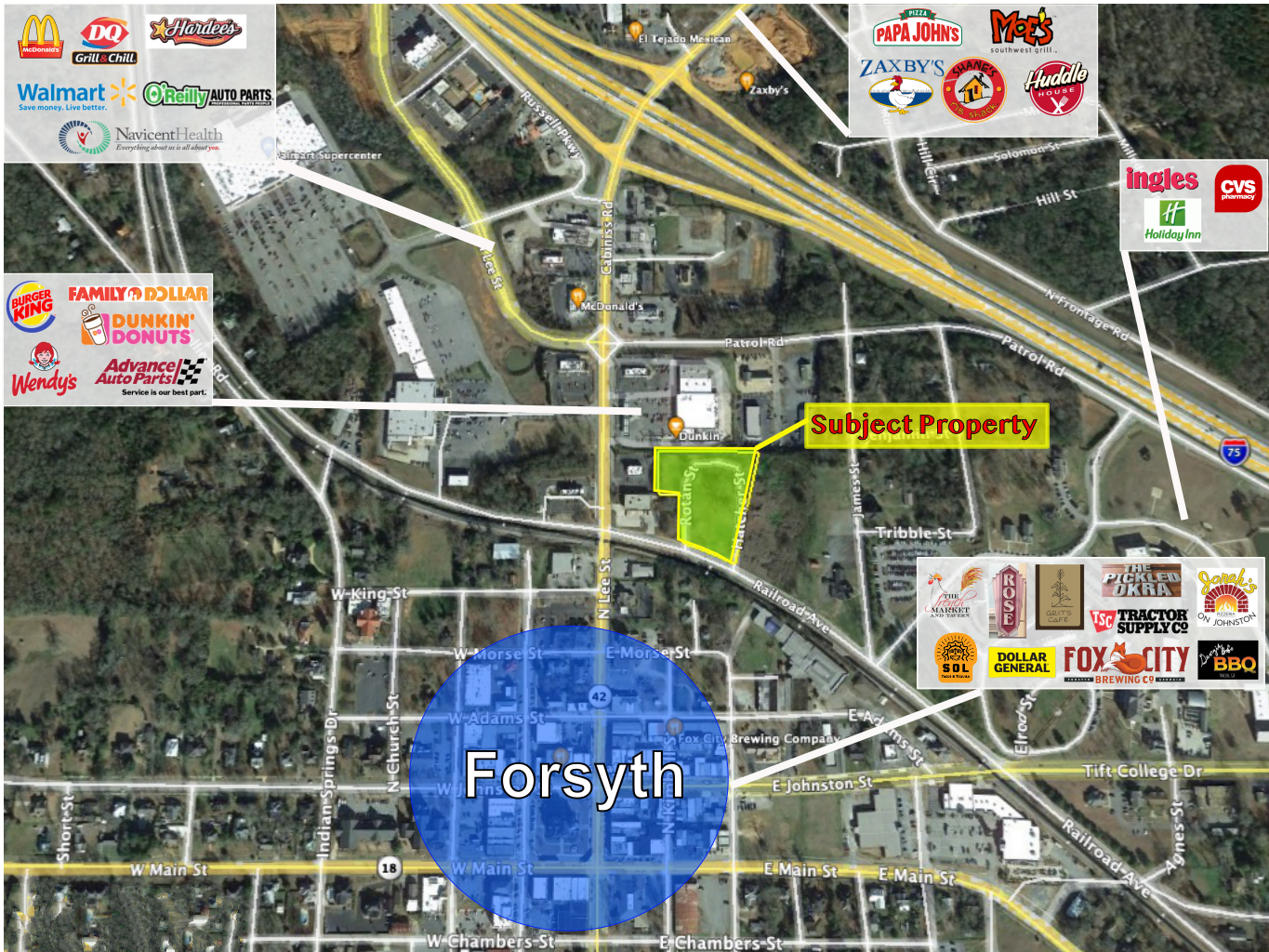 0 Railroad Ave, Forsyth, GA for sale Building Photo- Image 1 of 1