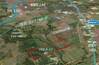 Cunningham Dr Dr, Lockhart, TX - aerial  map view - Image1