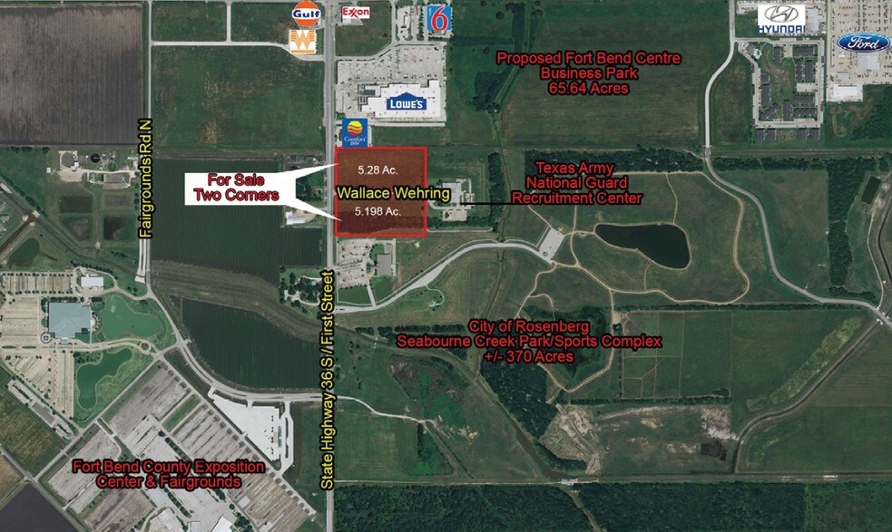 Land in Rosenberg, TX for sale - Primary Photo - Image 1 of 1