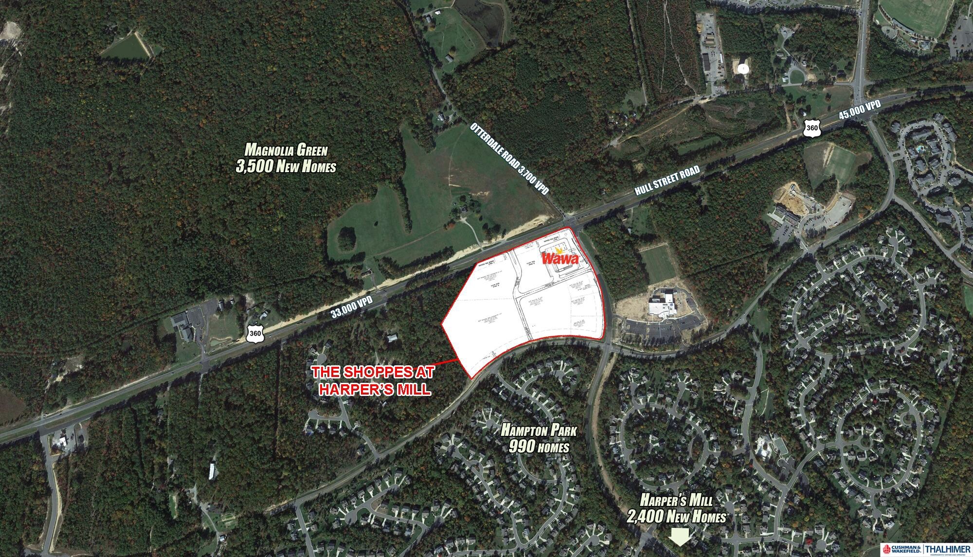 Otterdale & Hull Rd, Chesterfield, VA for sale Primary Photo- Image 1 of 1