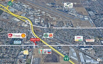 5210 Olive Dr, Bakersfield, CA - AERIAL  map view - Image1