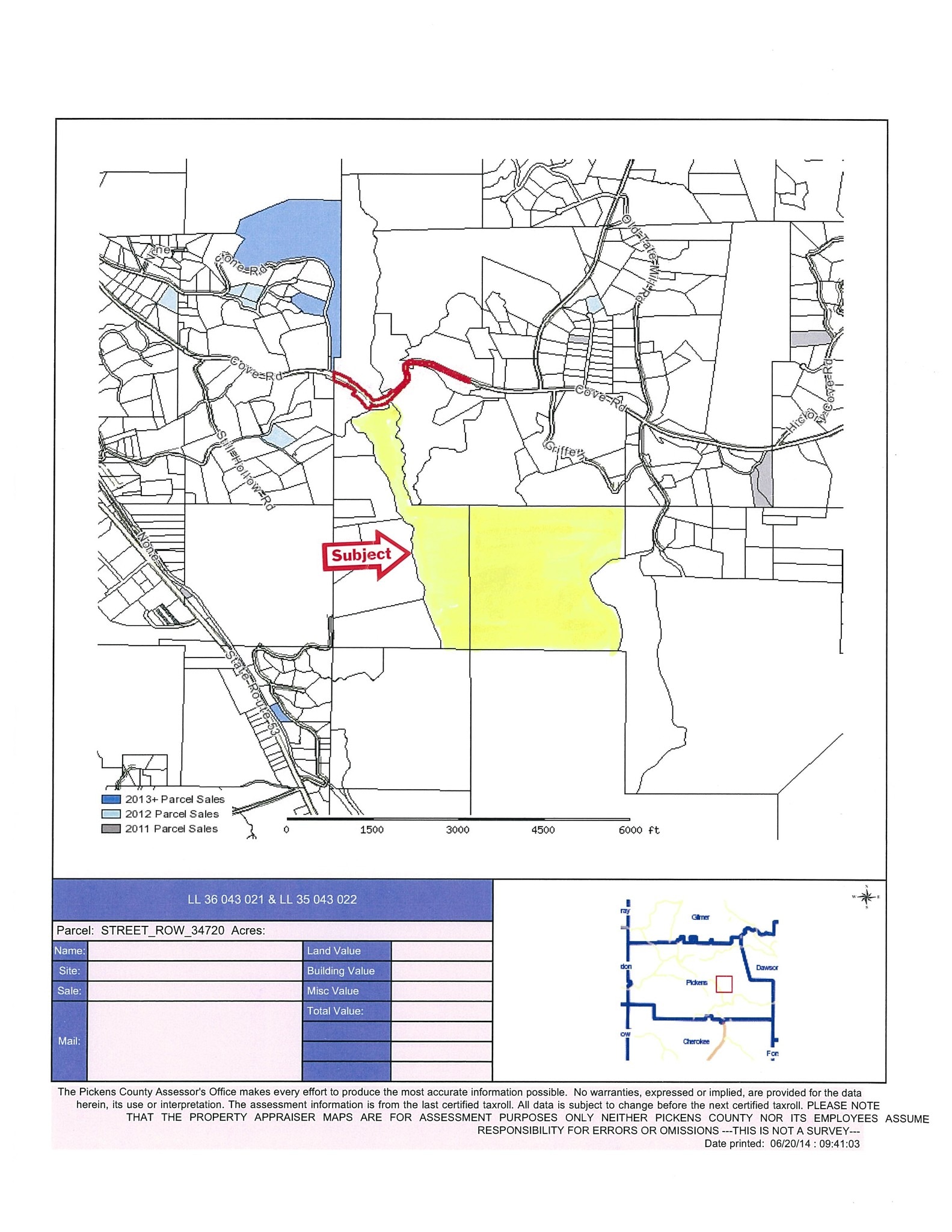 Cove Rd & Old Tate Mill Rd, Jasper, GA for sale Building Photo- Image 1 of 1