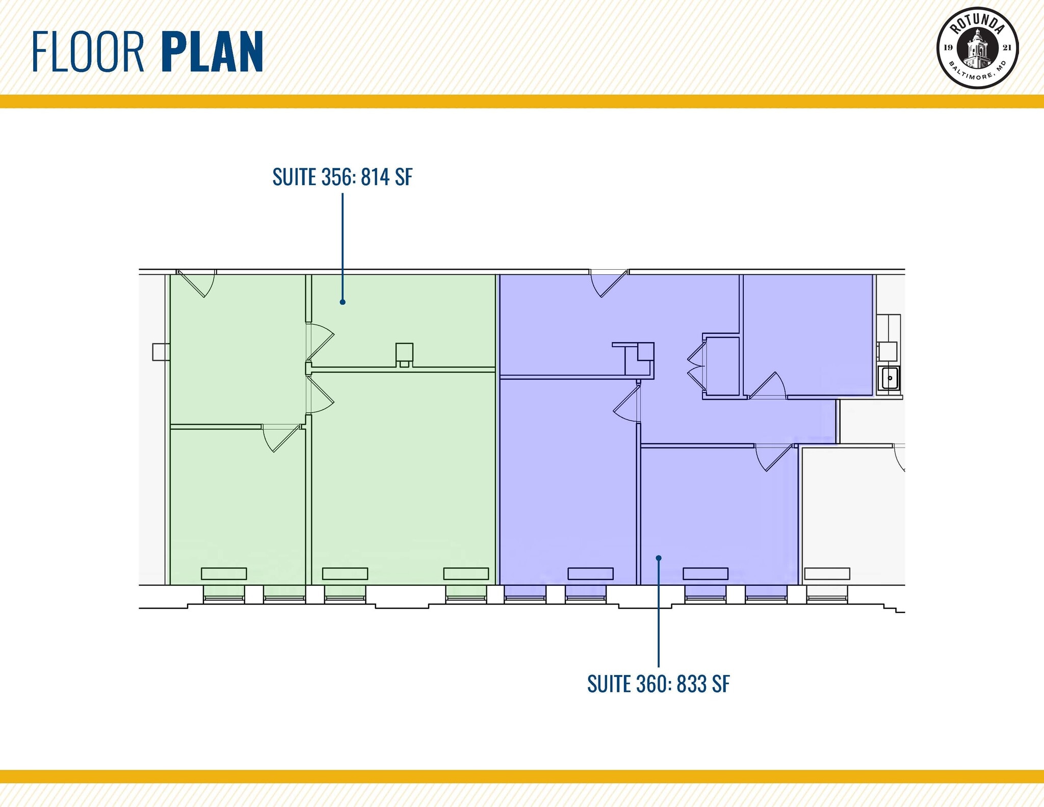 711 W 40th St, Baltimore, MD for lease Floor Plan- Image 1 of 1