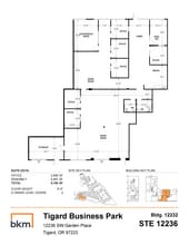 12150-12180 SW Garden Pl, Tigard, OR for lease Floor Plan- Image 1 of 2