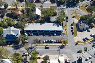 331 W Hopkins St, San Marcos, TX - aerial  map view