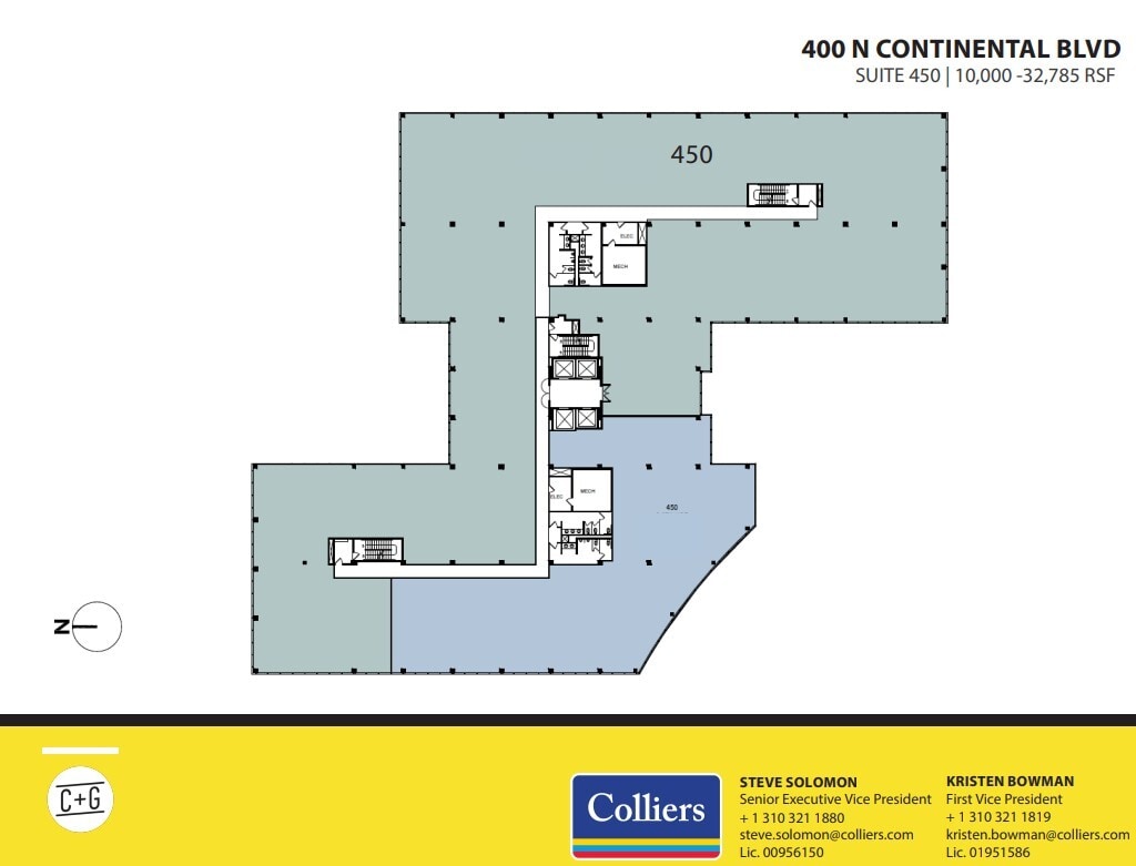 300 Continental Blvd, El Segundo, CA for lease Floor Plan- Image 1 of 1
