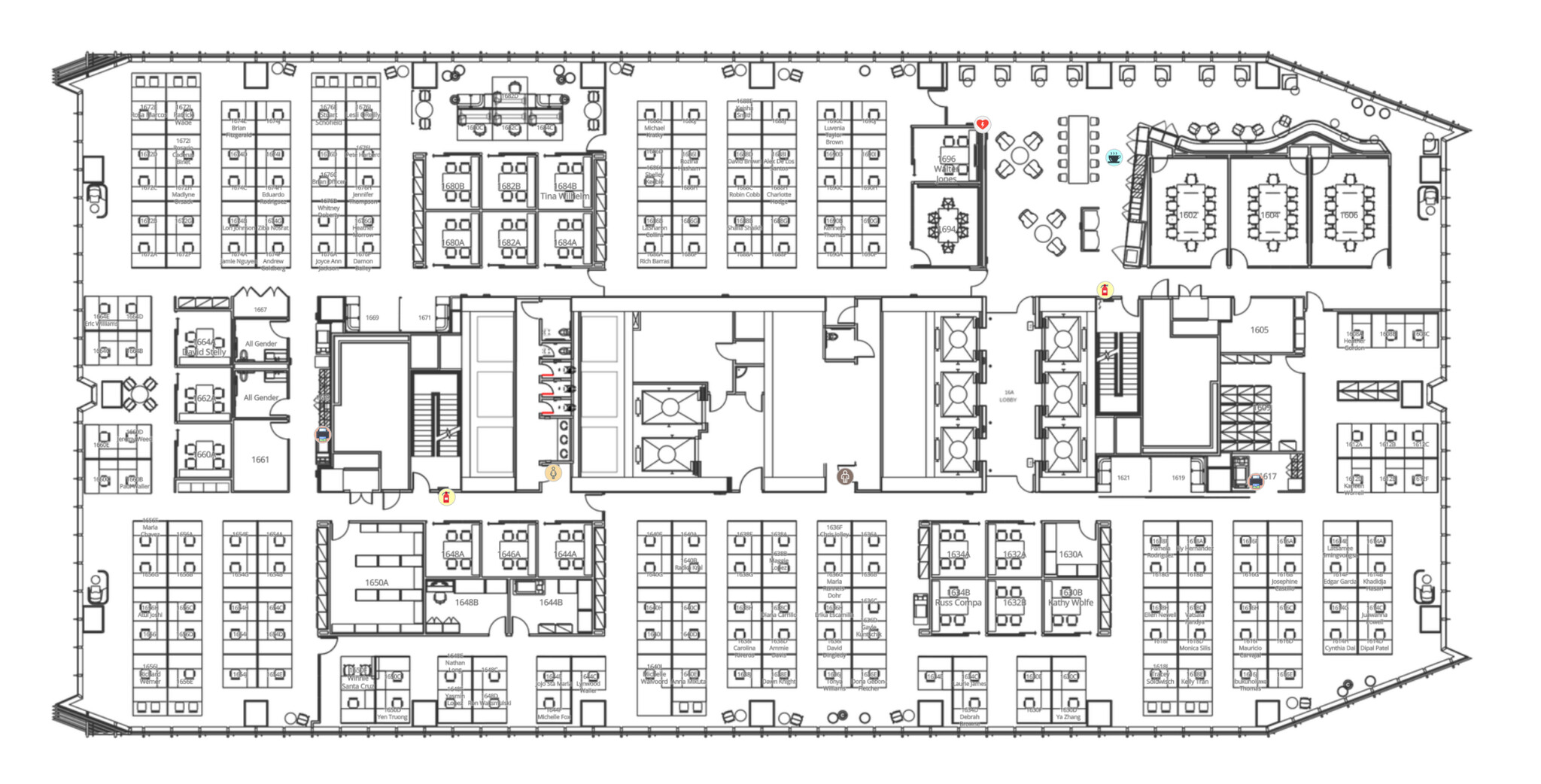 609 Main St, Houston, TX for lease Floor Plan- Image 1 of 1