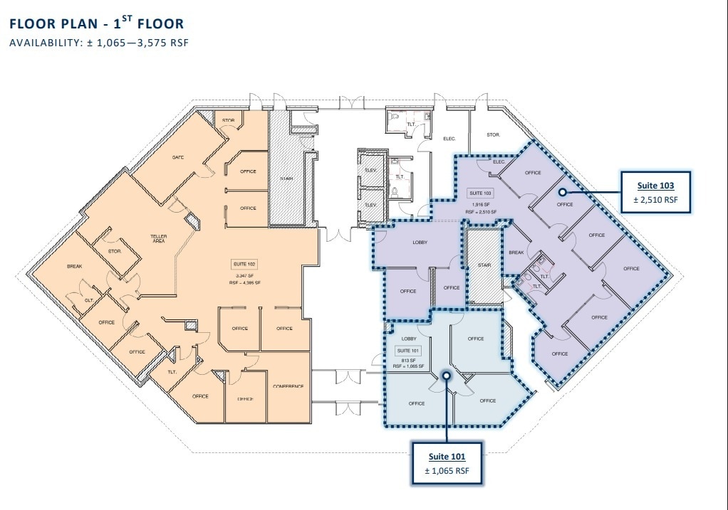 115 N 3rd St, Wilmington, NC for lease Floor Plan- Image 1 of 1