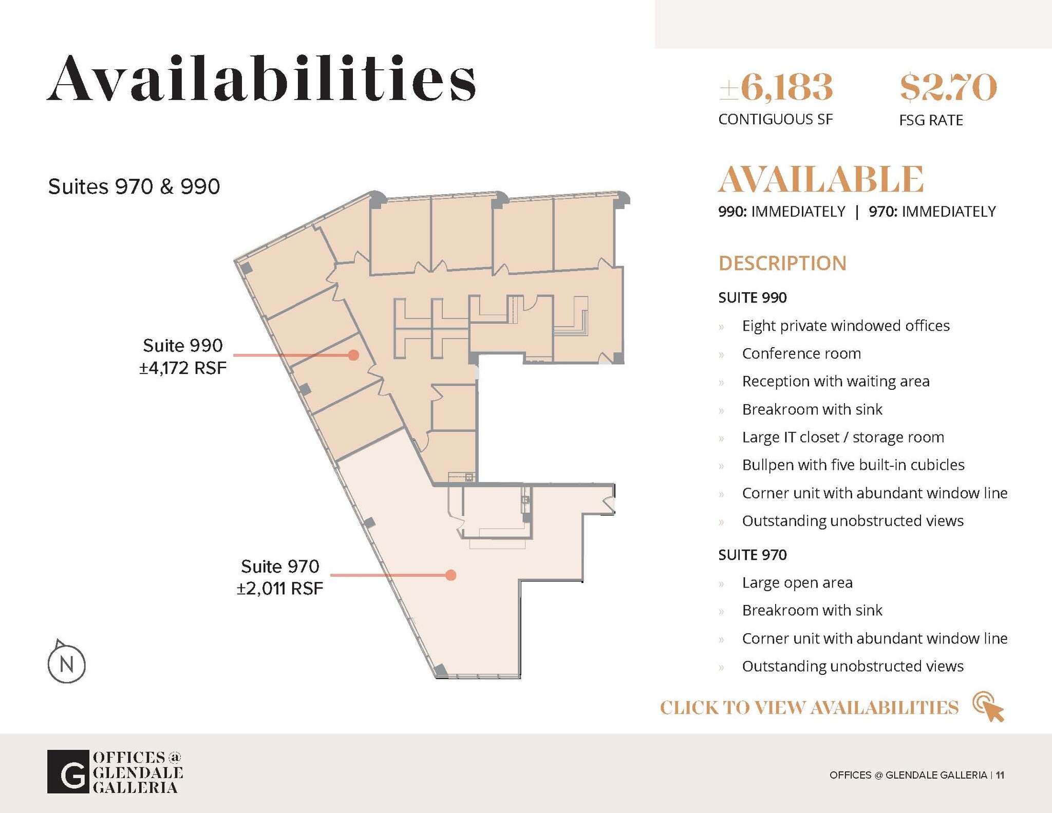 100 W Broadway, Glendale, CA for lease Floor Plan- Image 1 of 1