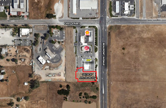 75 Beaumont Ave, Beaumont, CA - aerial  map view