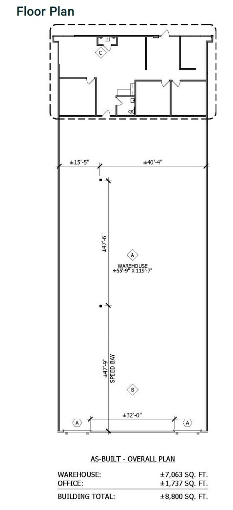 556 Vanguard Way, Brea, CA for lease Floor Plan- Image 1 of 1