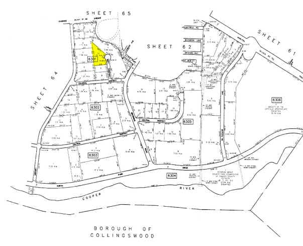 7125-7135 Colonial Ln, Pennsauken, NJ for lease - Plat Map - Image 3 of 5