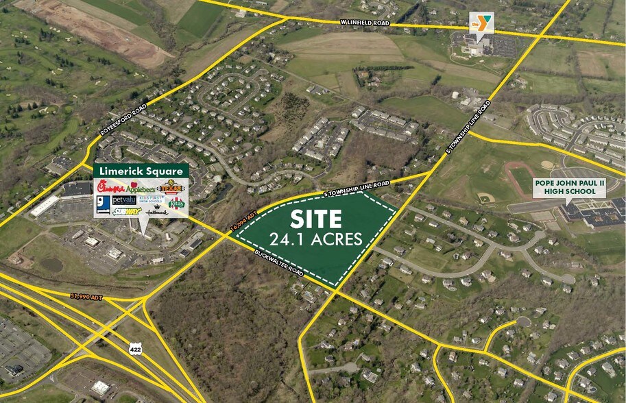Township Line Road & Buckwalter Rd, Royersford, PA 19468 Land for
