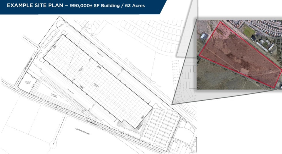 Old Vail Road & S Distribution Way, Tucson, AZ for lease - Site Plan - Image 2 of 4