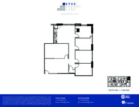 5950 Sherry Ln, Dallas, TX for lease Floor Plan- Image 1 of 2