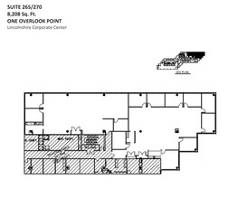 1 Overlook Pt, Lincolnshire, IL for lease Floor Plan- Image 2 of 2