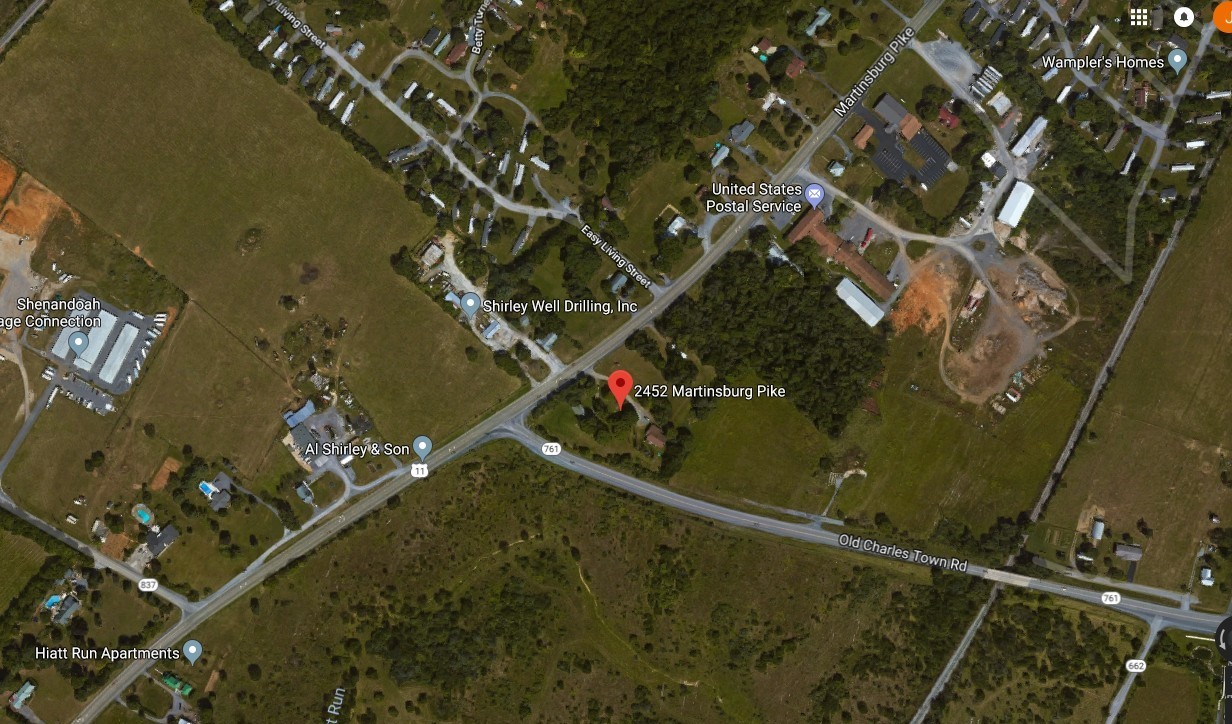 2452 Martinsburg Pike, Stephenson, VA for lease Aerial- Image 1 of 2