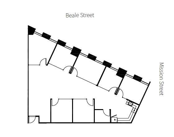 201 Mission St, San Francisco, CA for lease Floor Plan- Image 1 of 1
