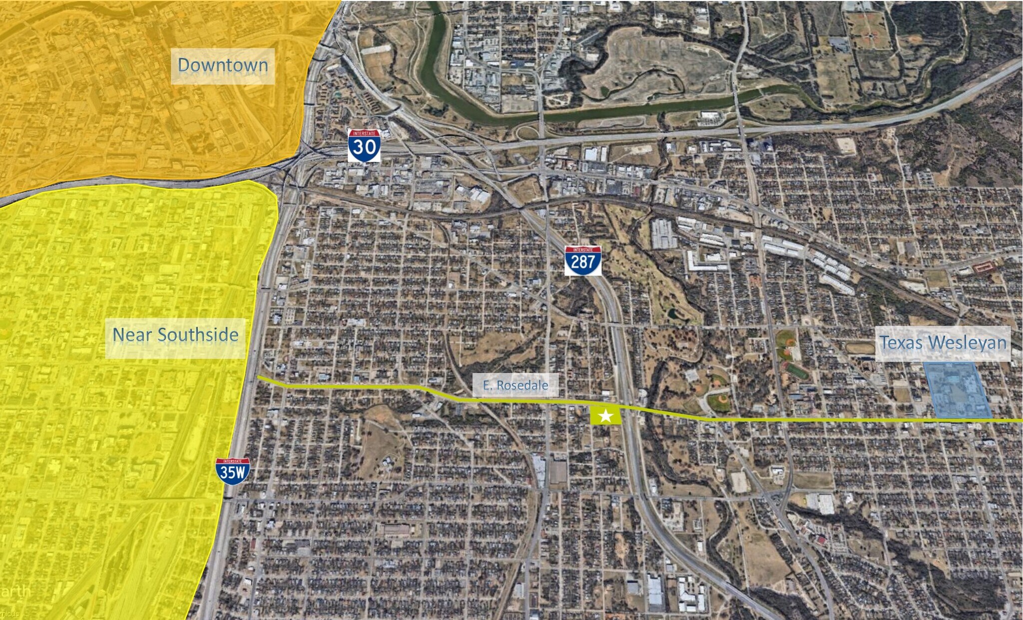 2000 E Rosedale St, Fort Worth, TX 76104 Land For Sale
